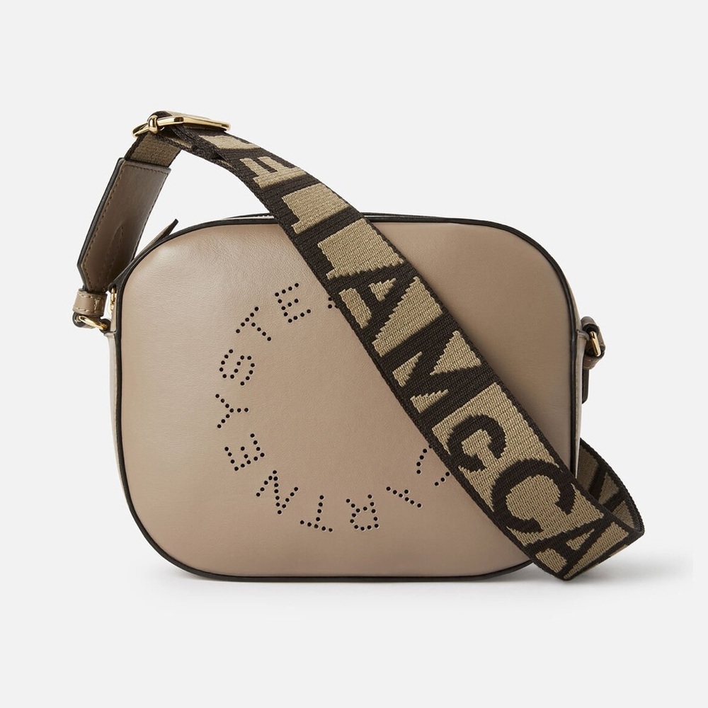 NEW Stella McCartney Tan Crossbody Bag Minimalist Design